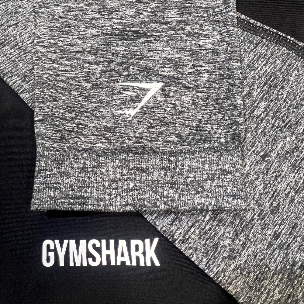 Like New [Gymshark] Seamless Black Gray Ombré Adapt High Rise Leggings | Medium
